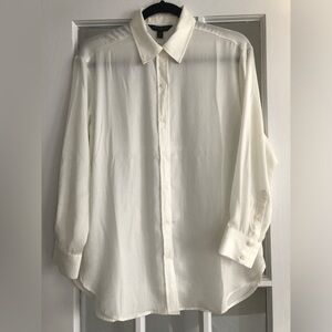 Banana Republic Factory XS Silky Classic Shirt *NWT*